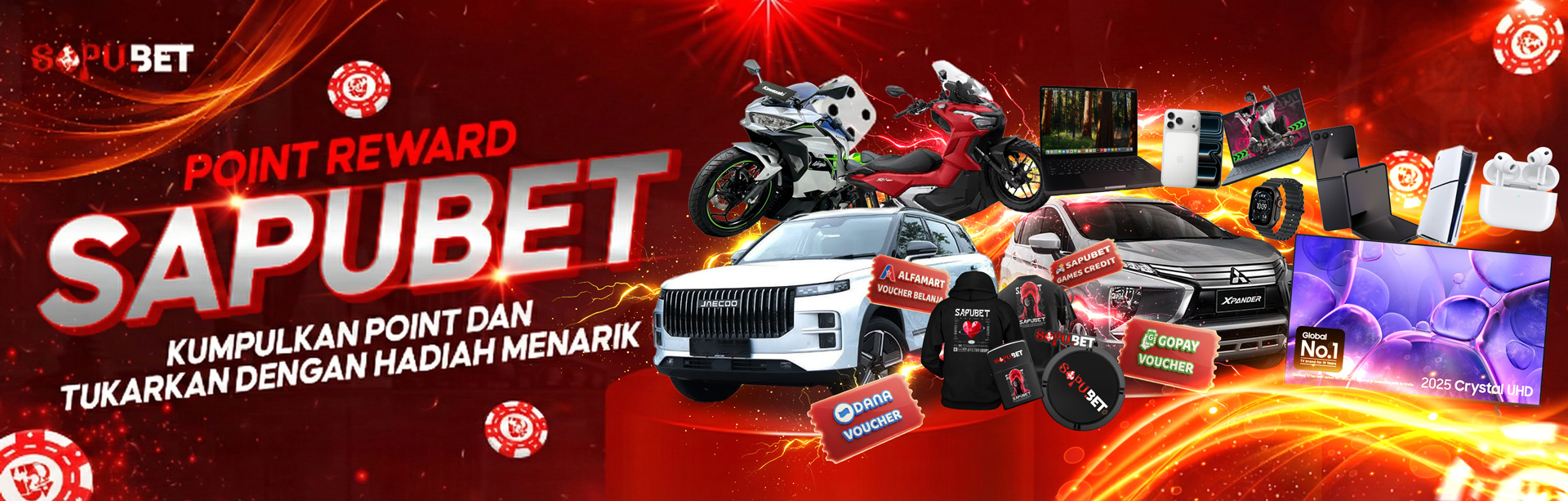 SAPUBET LOYALTY CLUB REWARD