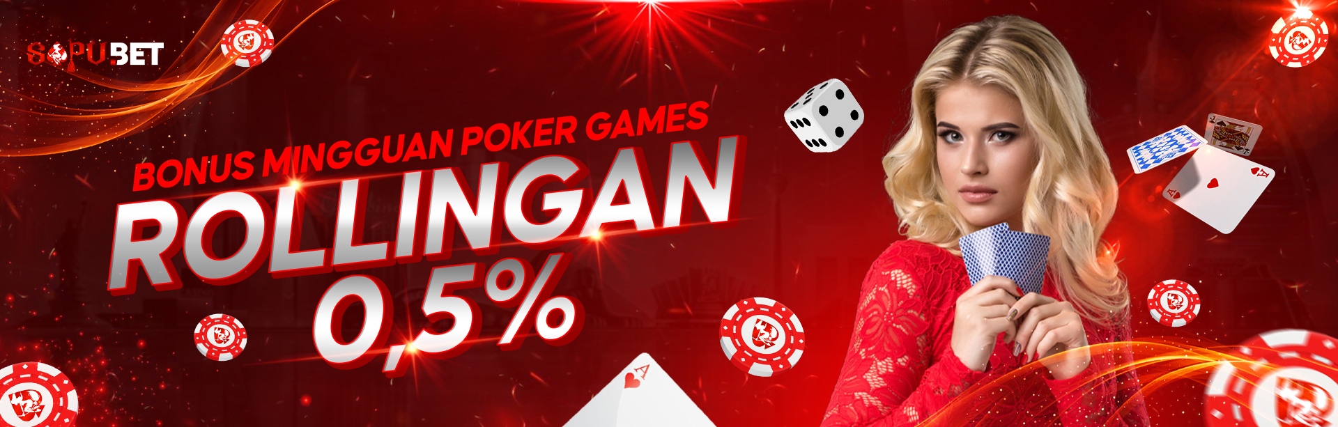 BONUS MINGGUAN POKER	