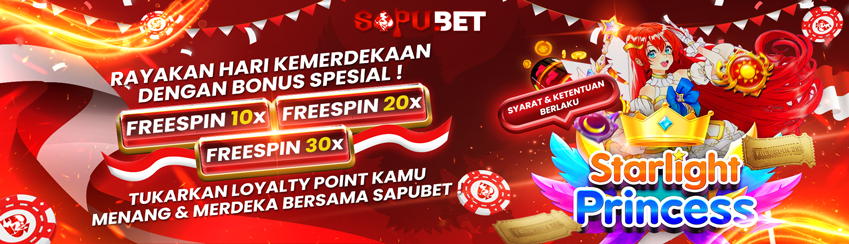 FREE SPIN MERDEKA HEMAT BERSAMA SAPUBET