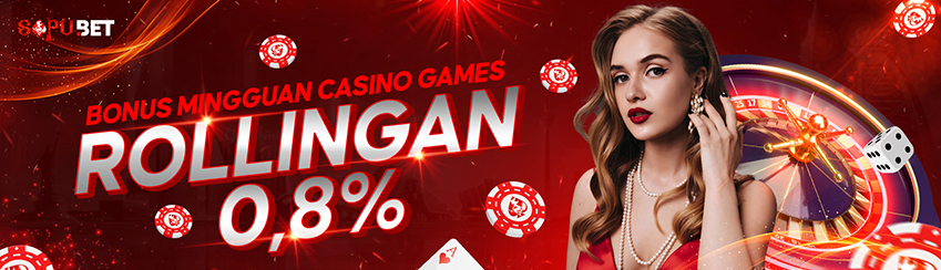 BONUS MINGGUAN LIVE CASINO